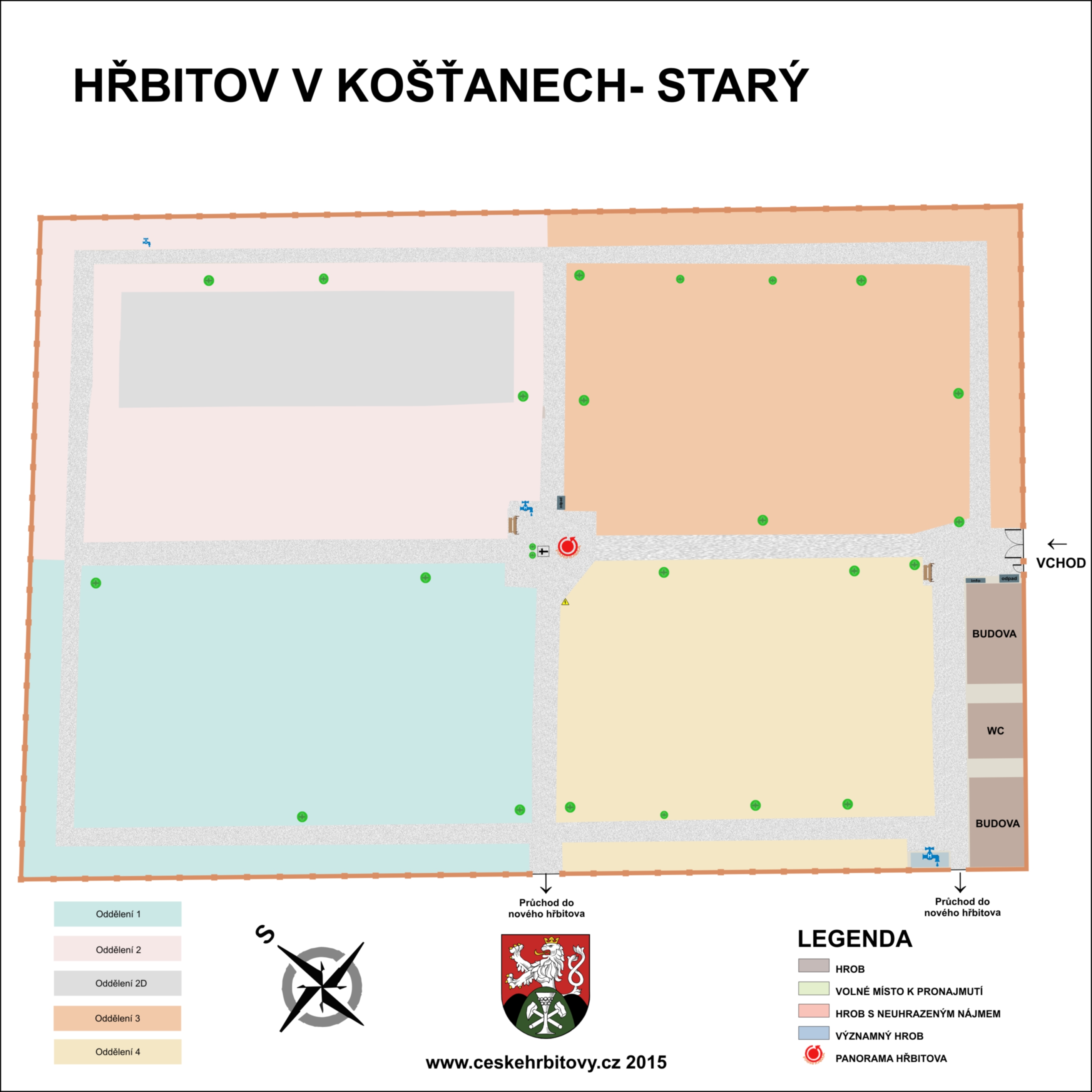 Mapa hĹ™bitova STARÝ