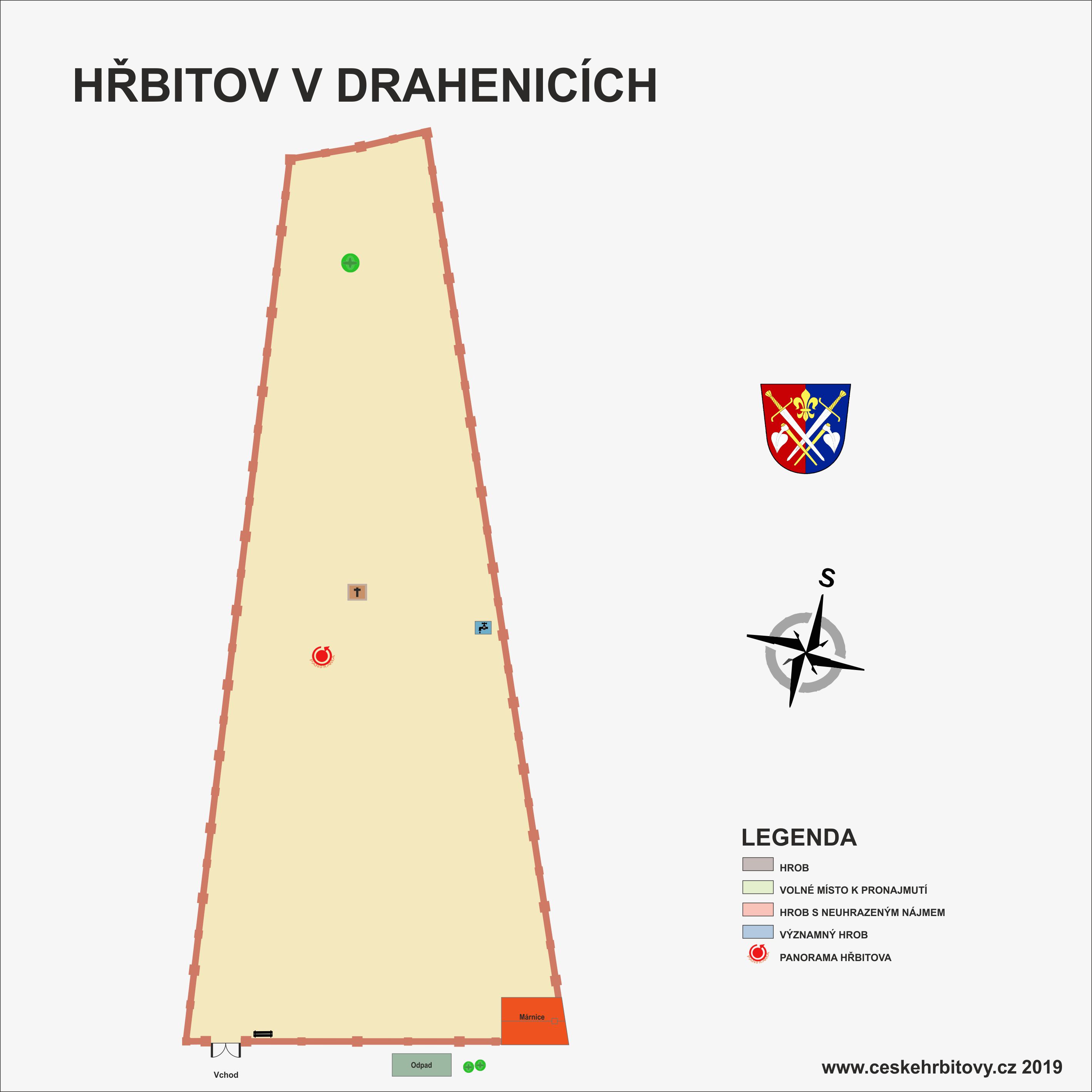 Mapa hĹ™bitova Obecní