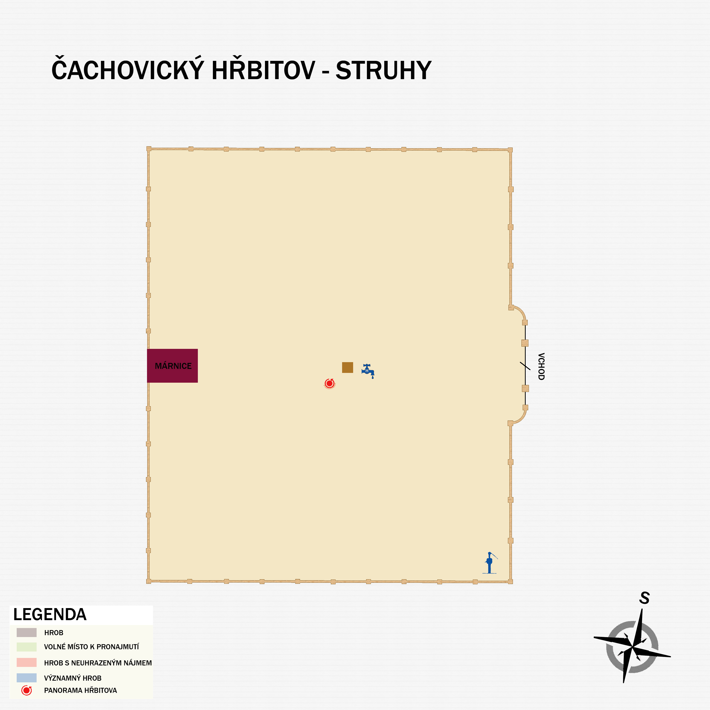 Mapa hĹ™bitova Obecní - Struhy