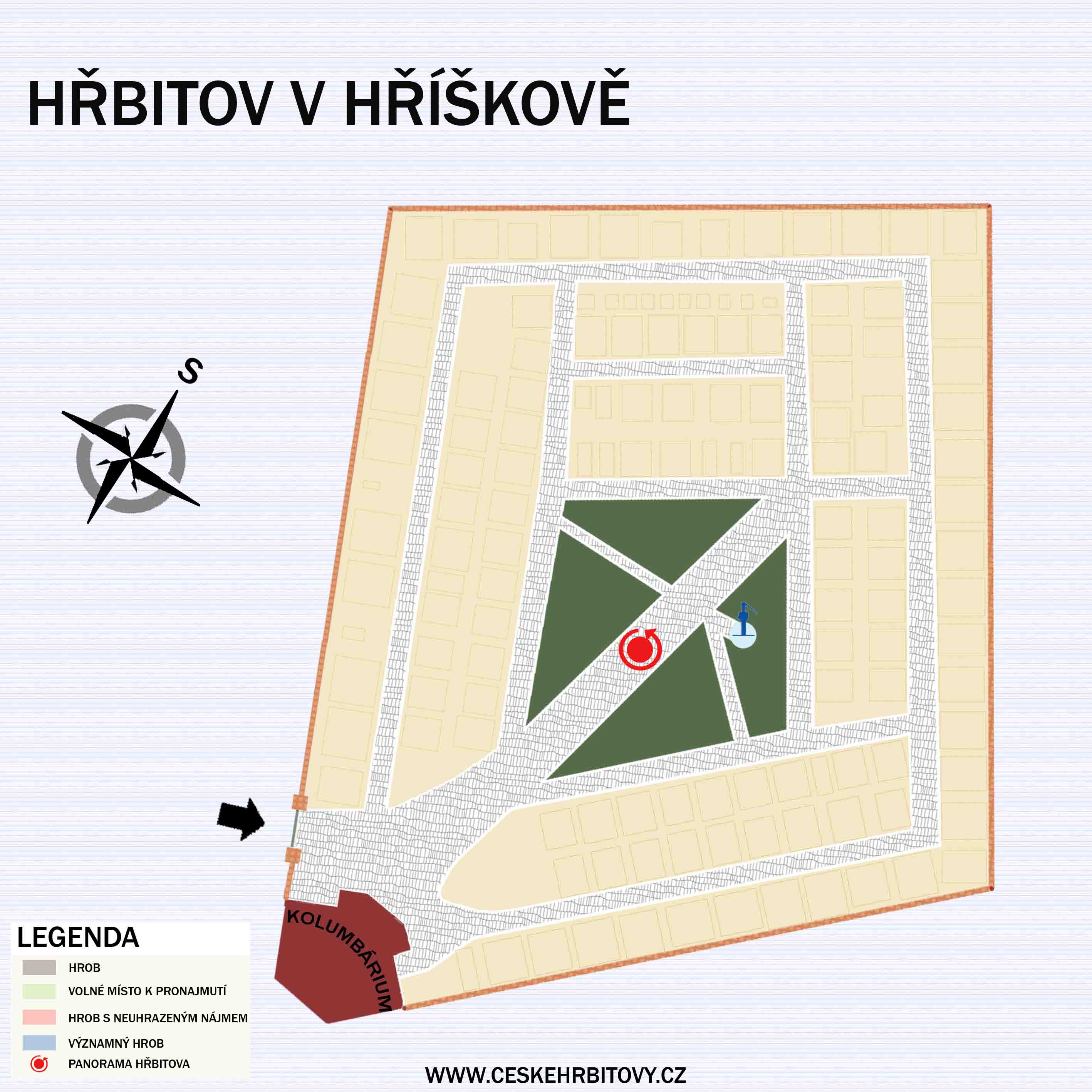 Mapa hĹ™bitova OBECNÍ