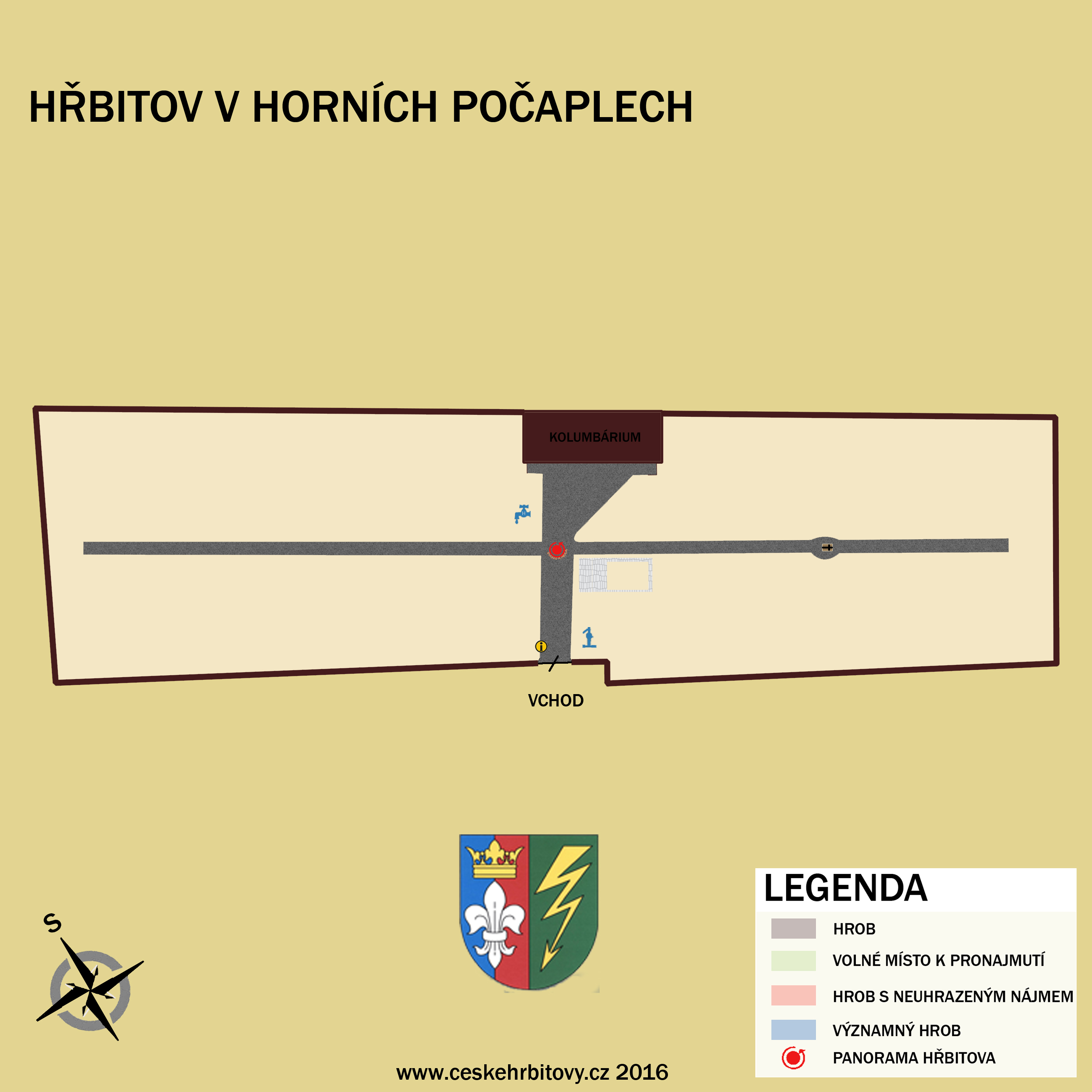 Mapa hĹ™bitova Obecní