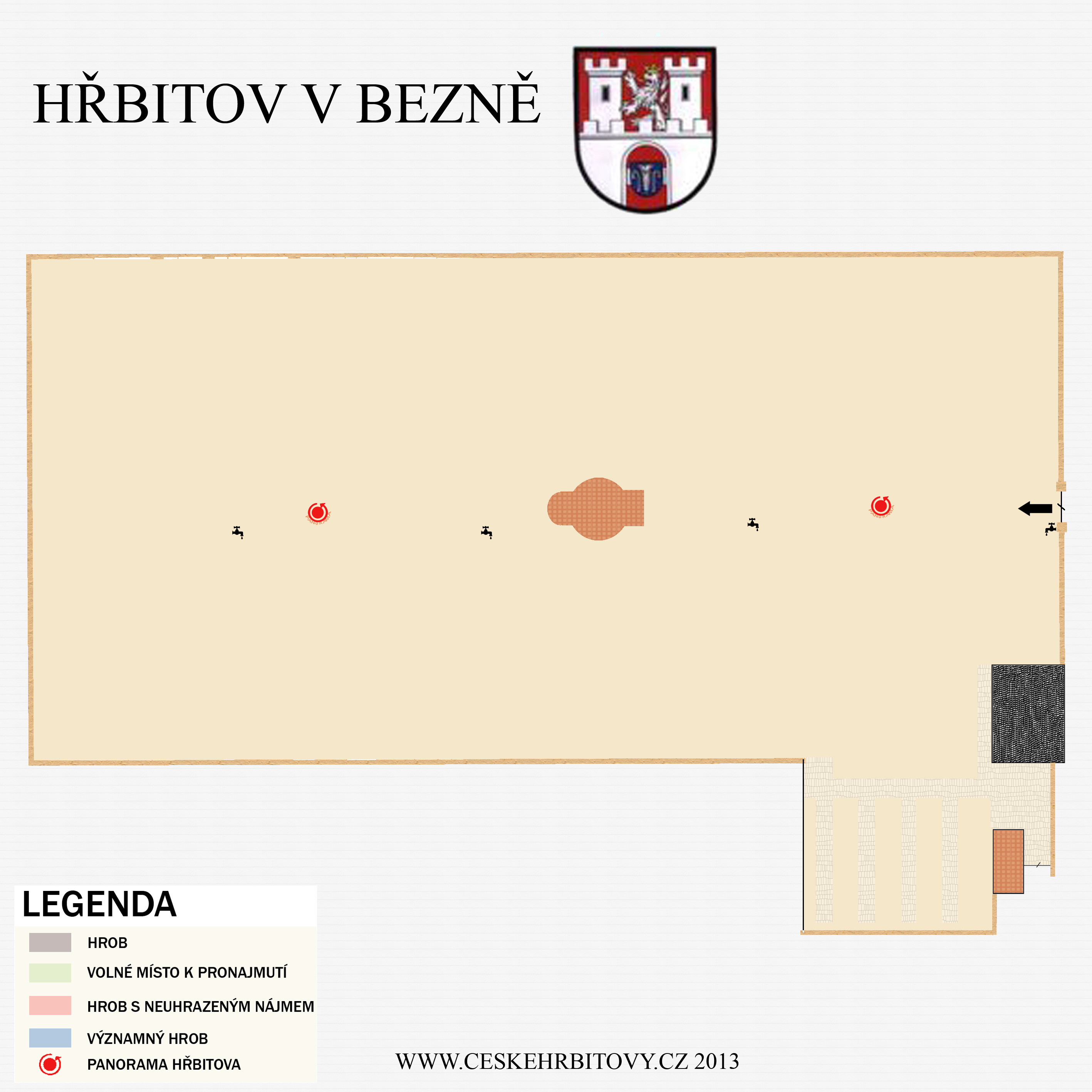 Mapa hĹ™bitova Bezno