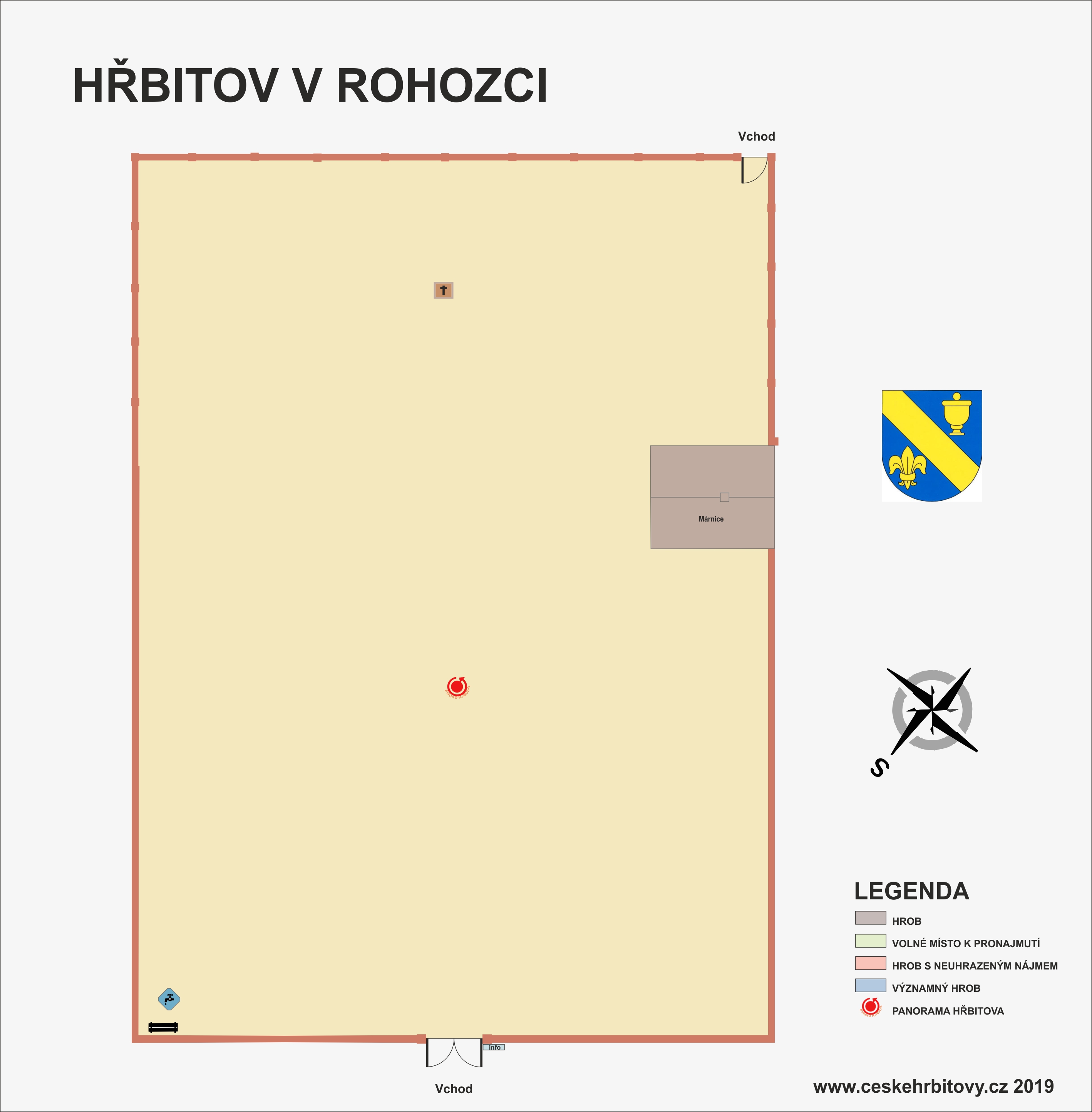 Mapa hĹ™bitova Obecní