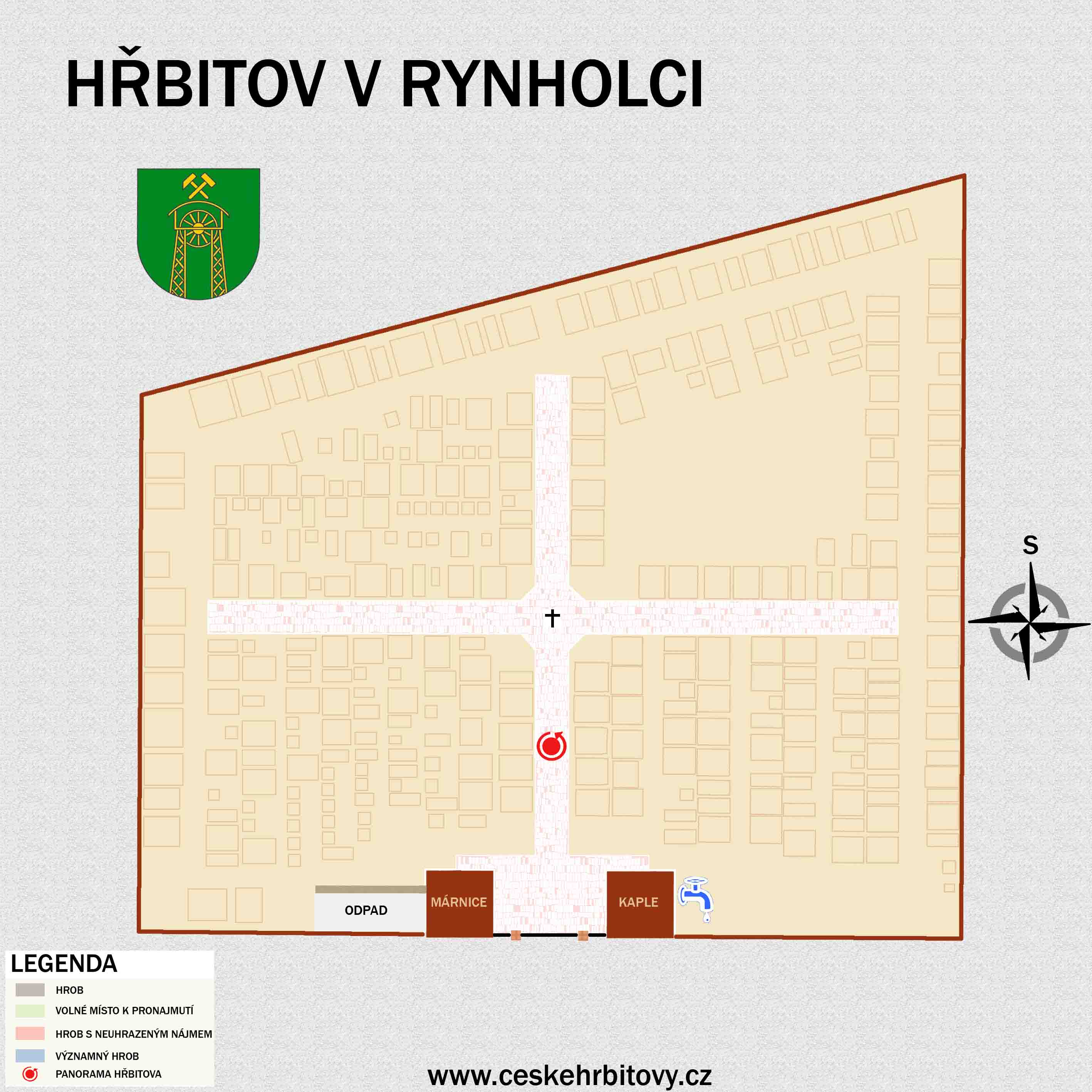 Mapa hĹ™bitova OBECNÍ