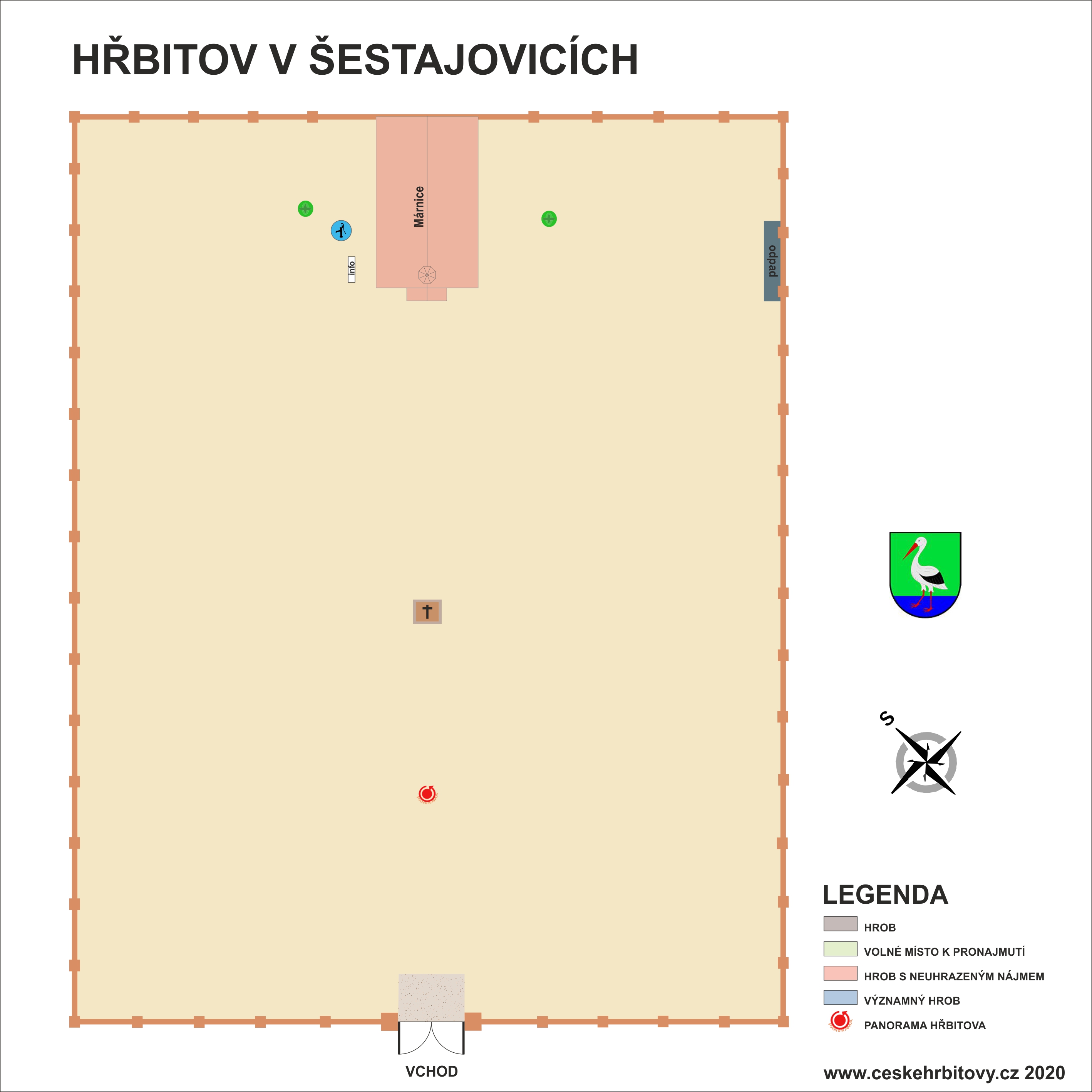 Mapa hĹ™bitova Obecní