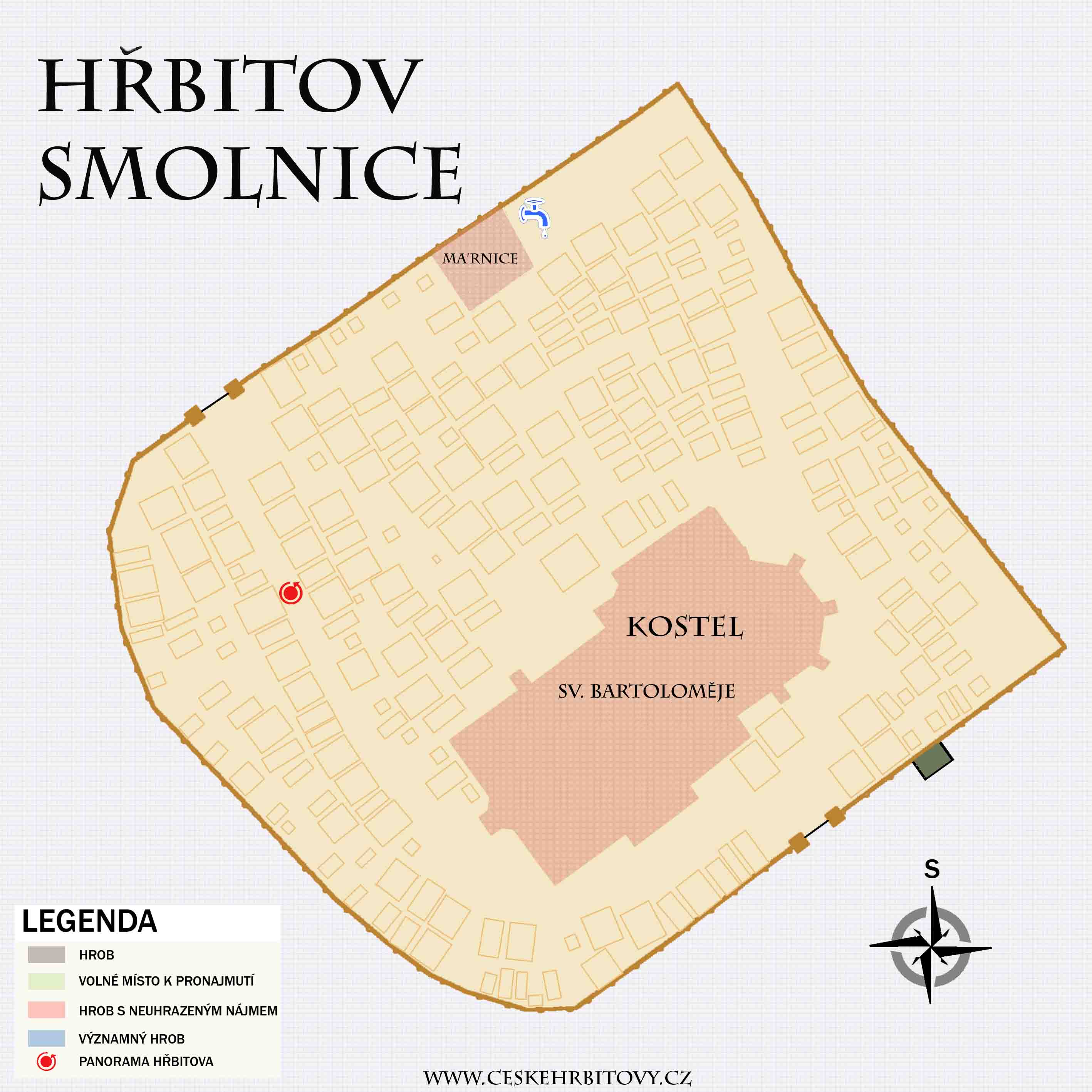 Mapa hĹ™bitova OBECNÍ