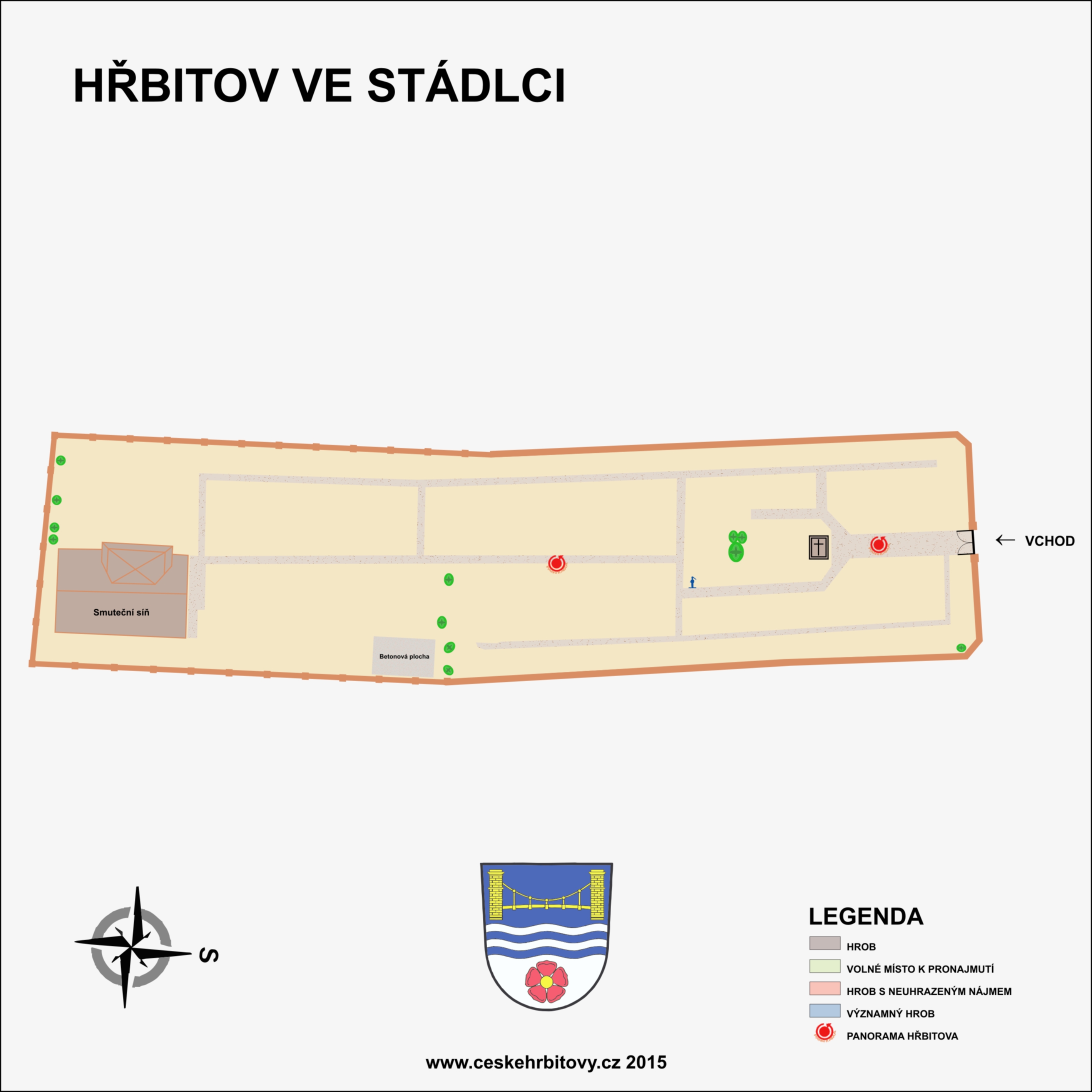 Mapa hĹ™bitova Obecni